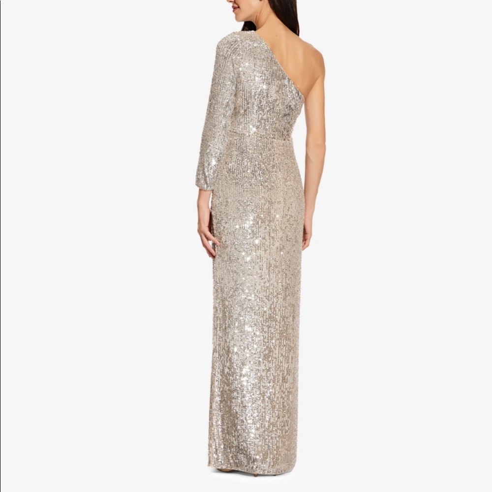 BRAND NEW NEVER WORN SEQUIN ONE SHOULDER DRESS